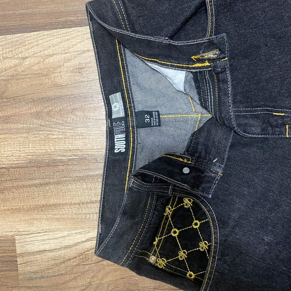 South Pole baggy street wear jean shorts